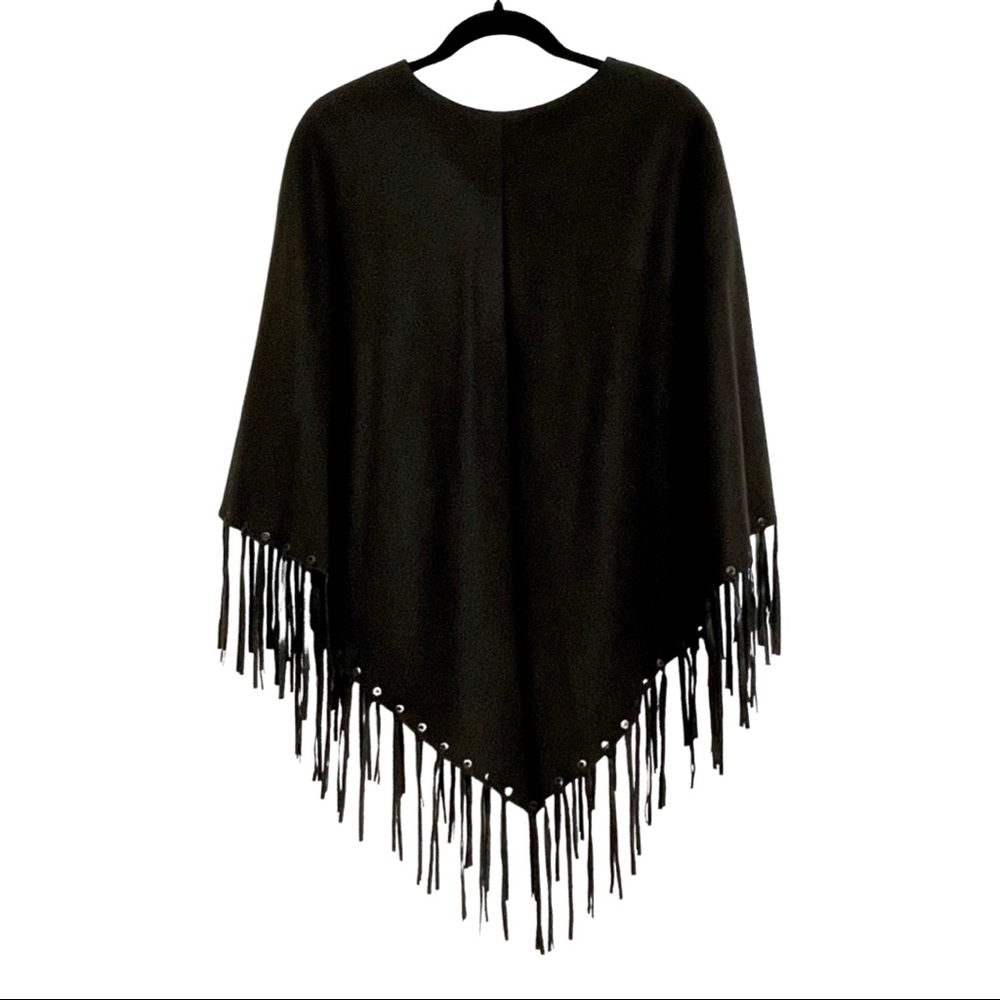 Colombo Made Exclusively for Brooks Brothers 100% Cashmere Women’s Poncho - Picture 3 of 5